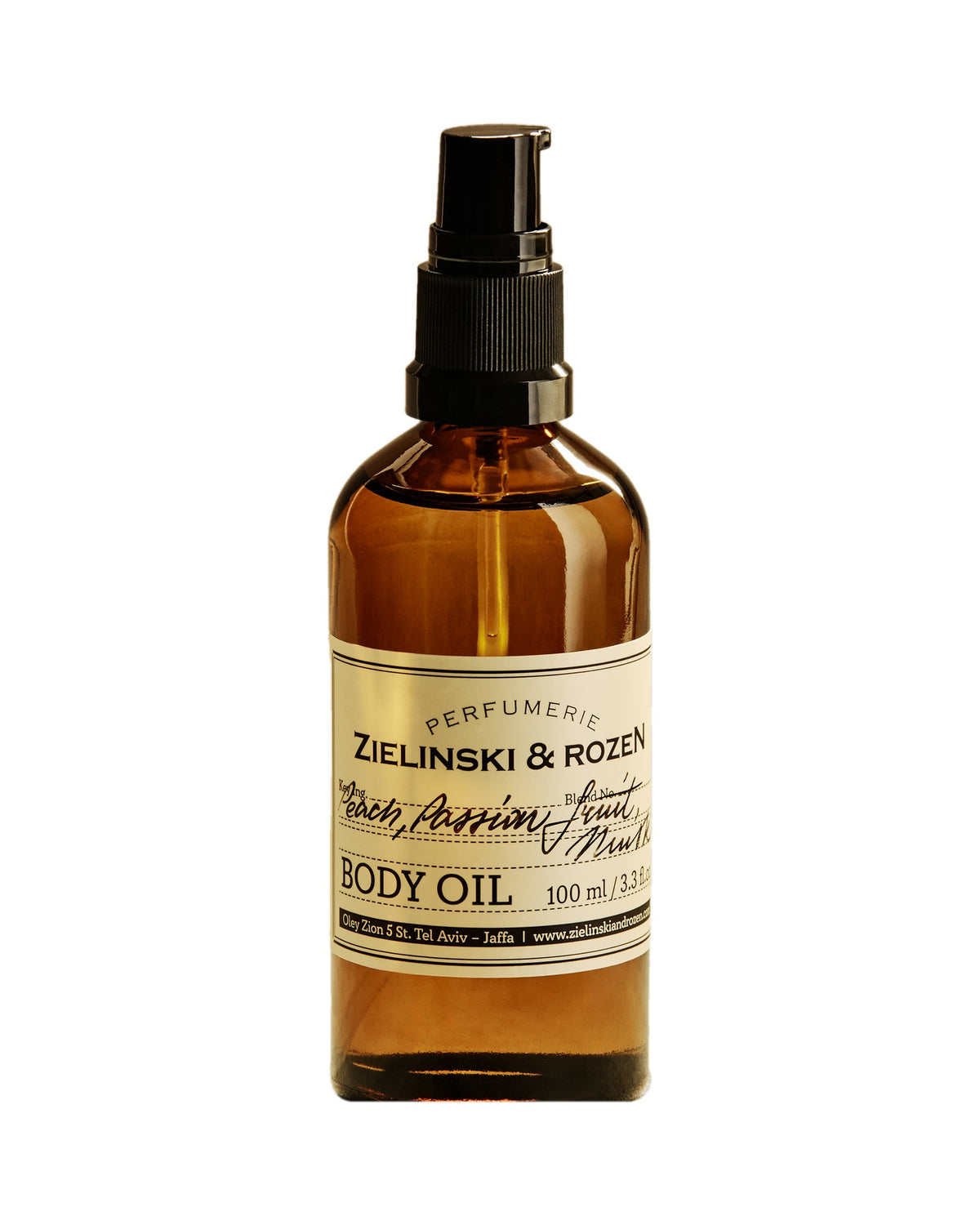 Zielinski & Rozen - Körperöl - Peach, Passion fruit, Musk