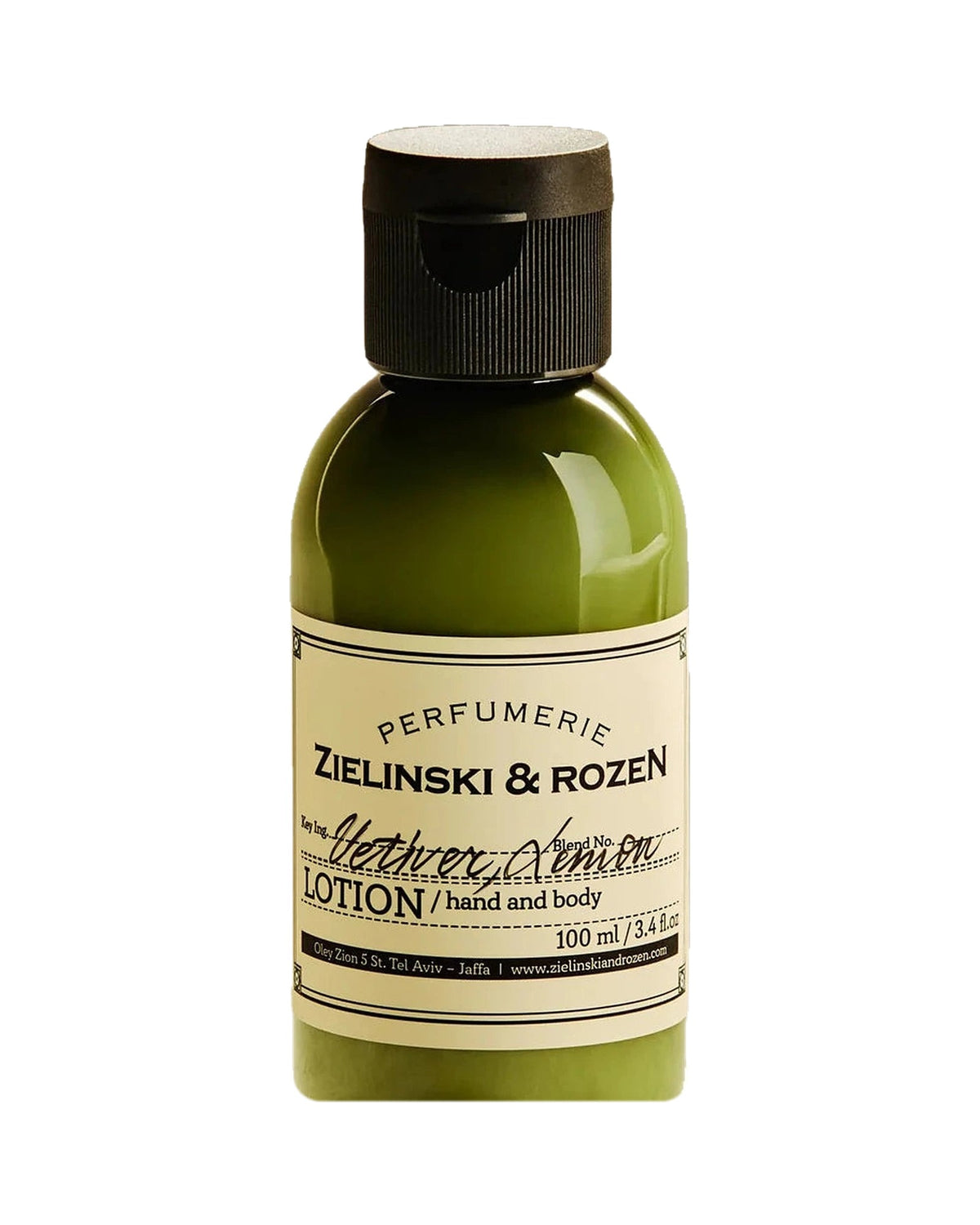 Zielinski & Rozen - Hand- und Bodylotion - Vetiver, Lemon - 100 ml